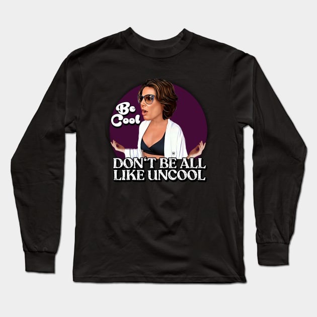 Real Housewives - Countess Luann Long Sleeve T-Shirt by Zbornak Designs